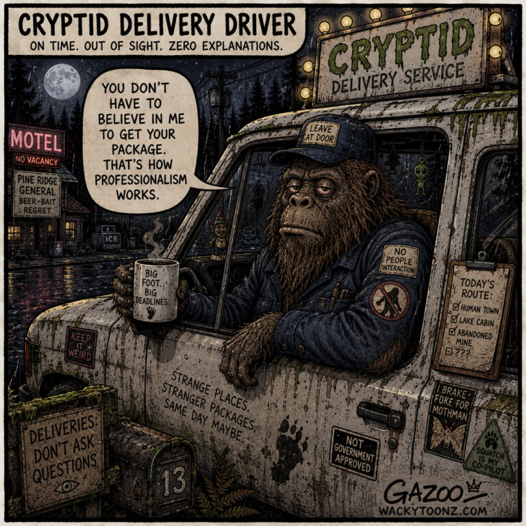 You Dont Have To Believe - Cryptid Delivery Driver